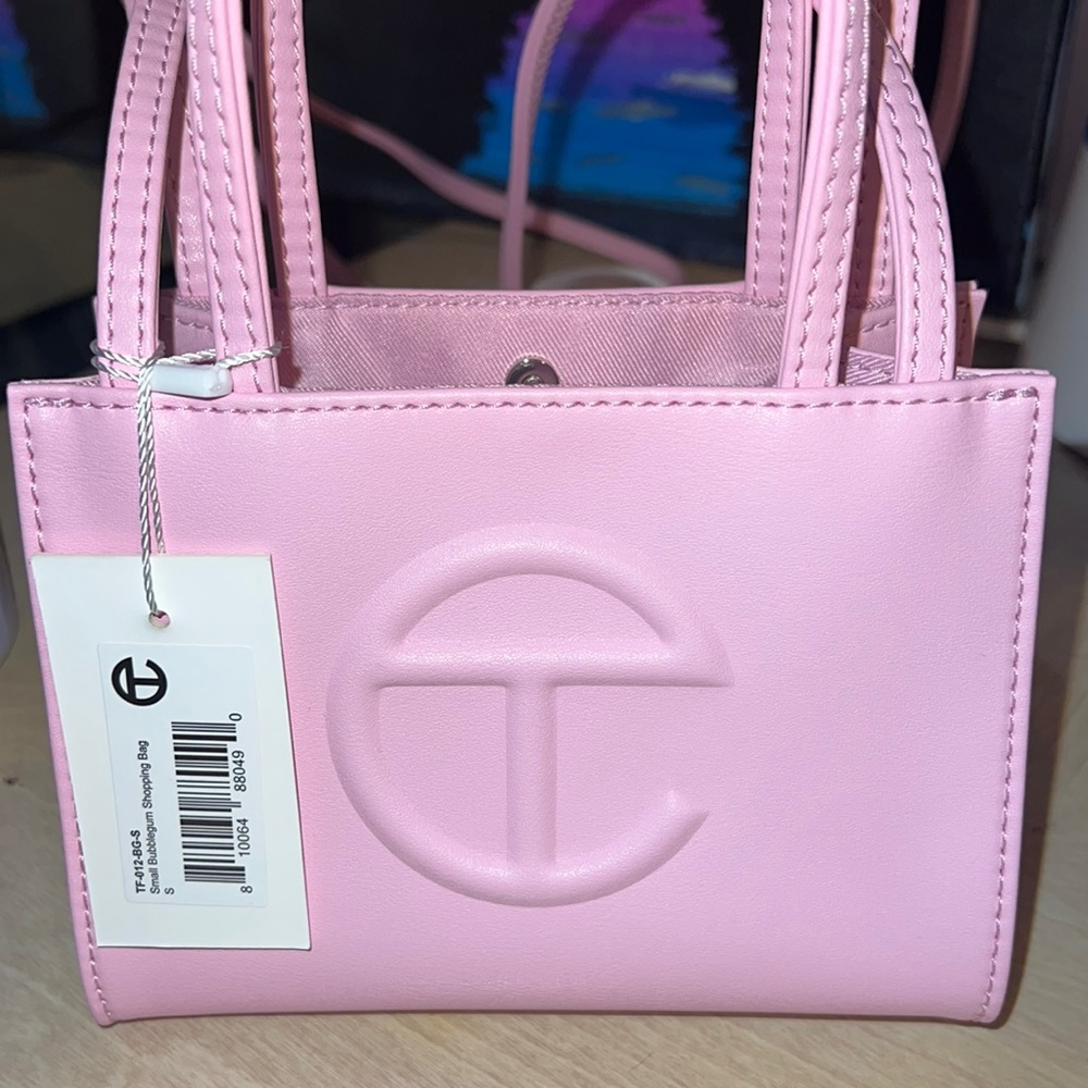 Brand New Telfar Bubblegum Pink Small Shopping Bag